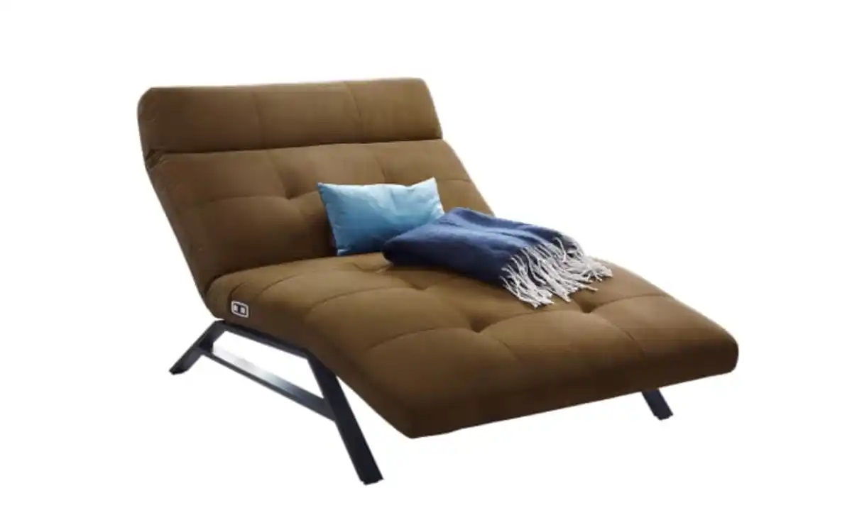 Bild 4 von Einzelliege Ranchi, messing, inkl. motorischer Verstellung