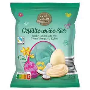 OSTER PHANTASIE Gefüllte weiße Eier 150 g, Kokosnuss