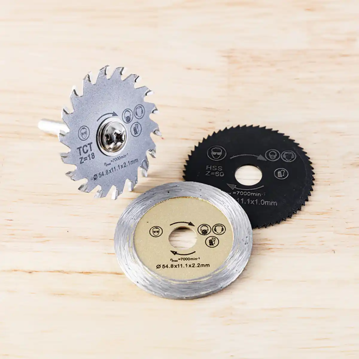 Bild 1 von Kraft Werkzeuge Sägeblatt-Set 4-tlg.