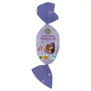 OSTER PHANTASIE Edelmarzipan-Pasteten-Ei 100 g, Pflaume-Zartbitter