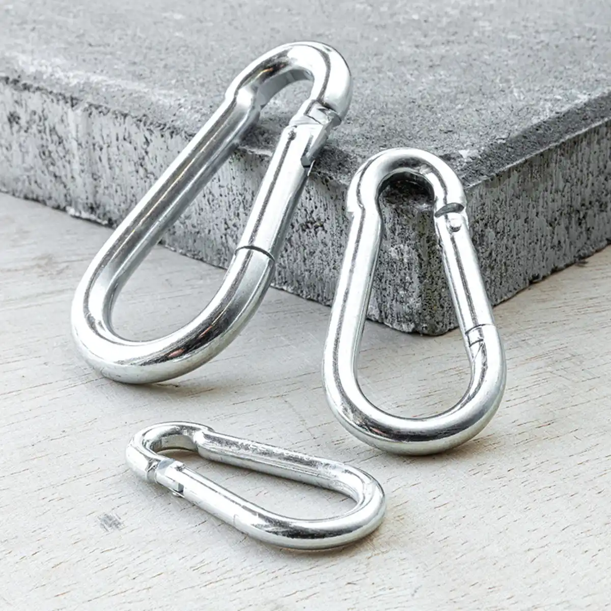 Bild 1 von Kraft Werkzeuge Karabinerhaken in versch. Größen