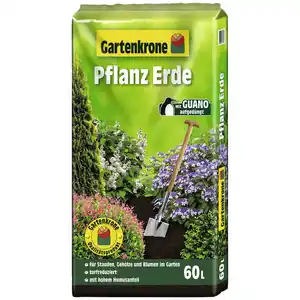 Gartenkrone Pflanzerde, 60,0L, torfreduziert