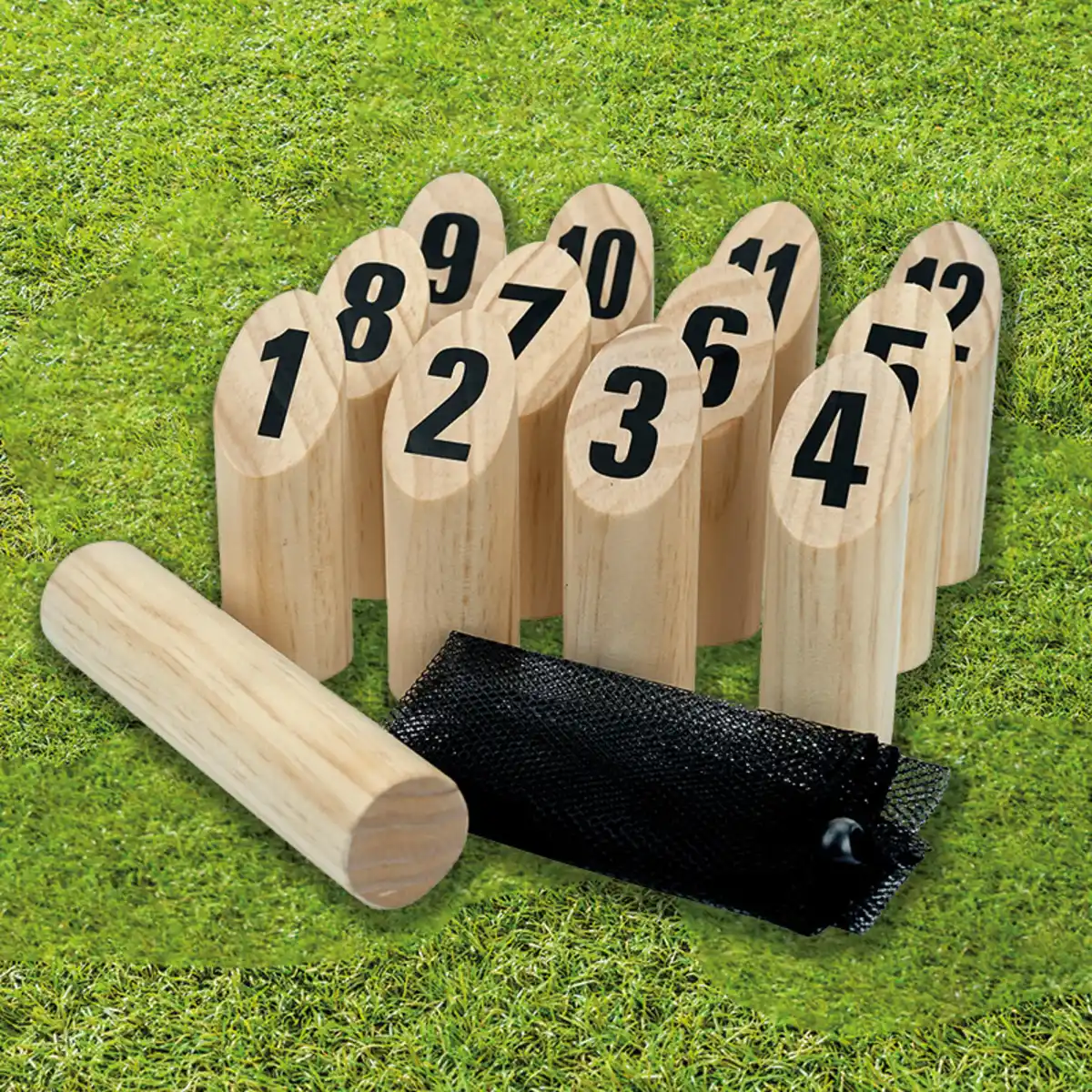 Bild 1 von Game Kubb-Spiel 14-tlg.