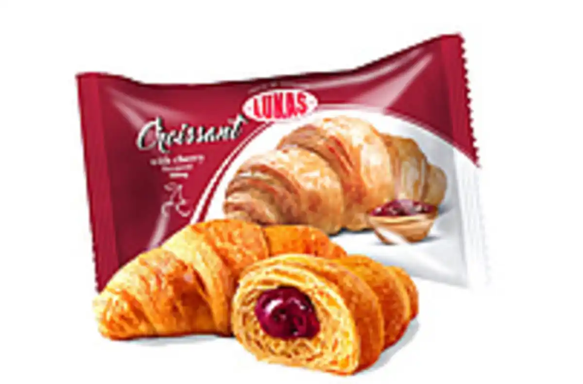 Bild 1 von Plundergebäck mit eienr Füllung mit Kirschgeschmack