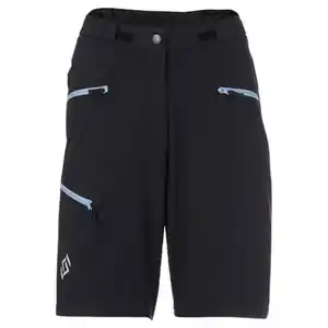 CRANE Damen Fahrradshorts mit Innenhose, Schwarz, S 36/38