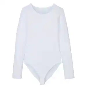 UP2FASHION WOMEN Damen Bodysuit, Weiß, S
