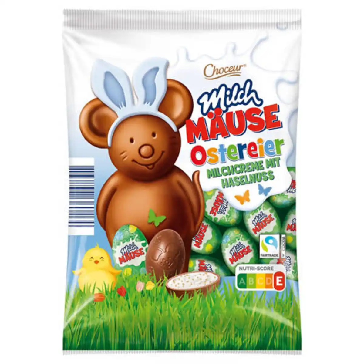 Bild 1 von CHOCEUR Milchmäuse Ostereier 130 g, Milch Haselnuss