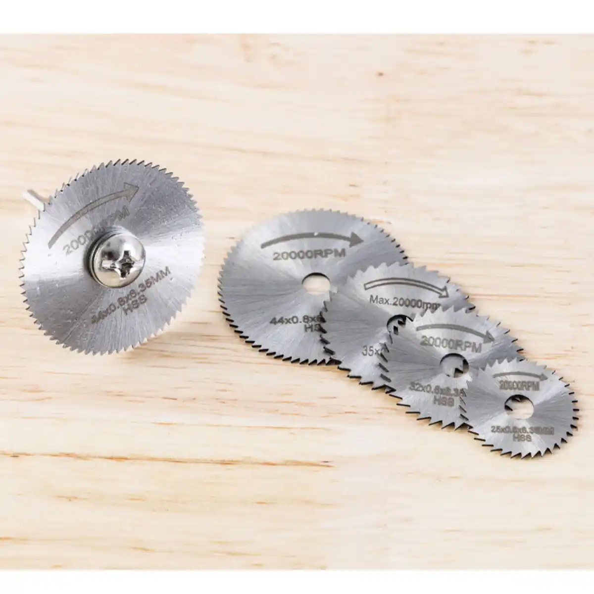 Bild 1 von Kraft Werkzeuge HSS Sägescheiben-Set 11-tlg.