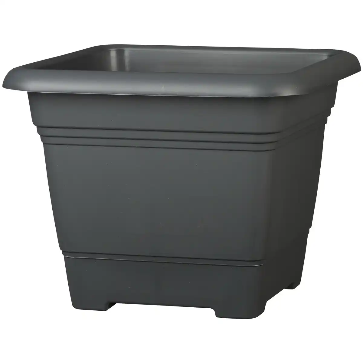 Bild 1 von SCHEURICH Pflanzgefäß »Nora«, Kunststoff, grau, eckig