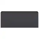 Bild 4 von vidaXL Pflanzkübel Schwarz 200x40x80 cm Kaltgewalzter Stahl 860724