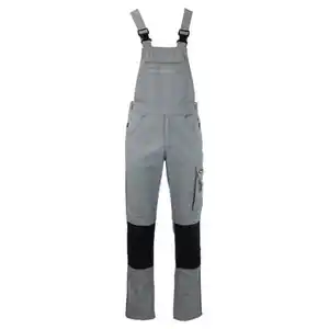 TOPCRAFT Herren-Arbeitslatzhose, Grau, 48