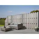 Bild 2 von Mr. GARDENER WPC-Bohlenzaun »Ibiza«, BxH: 180 x 180 cm, UV- und witterungsbeständig