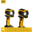 Bild 4 von LED's work LED-Arbeitsleuchte, für 18V Akkus Makita, BOSCH, Einhell, Metabo, 500 lm, 5000K, schwarz/gelb
