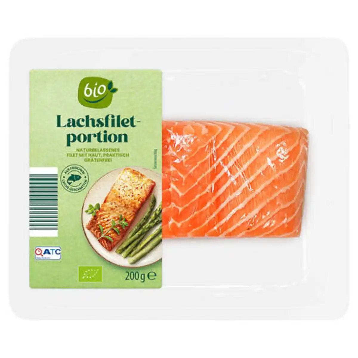 Bild 1 von Frisches Bio-Lachsfilet 200 g