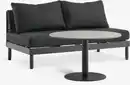 Bild 1 von Lounge-Set HELAGS + VOSS 2 Pers. Schwarz