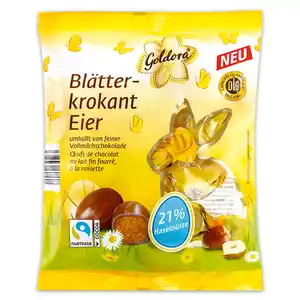 Goldora Blätterkrokant Eier