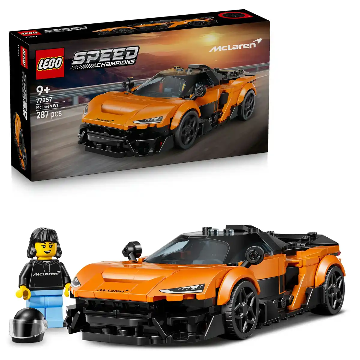 Bild 1 von LEGO 77257 Speed Champions McLaren W1, Rennauto, Bauset mit Modellauto, 1 Stk