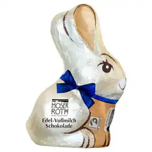 MOSER ROTH Sitzhase 150 g, Vollmilch