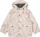 Bild 1 von Mikk-Line Regenjacke gefüttert mit Schmetterling-Muster, beige, Gr. 98/104, 1 St