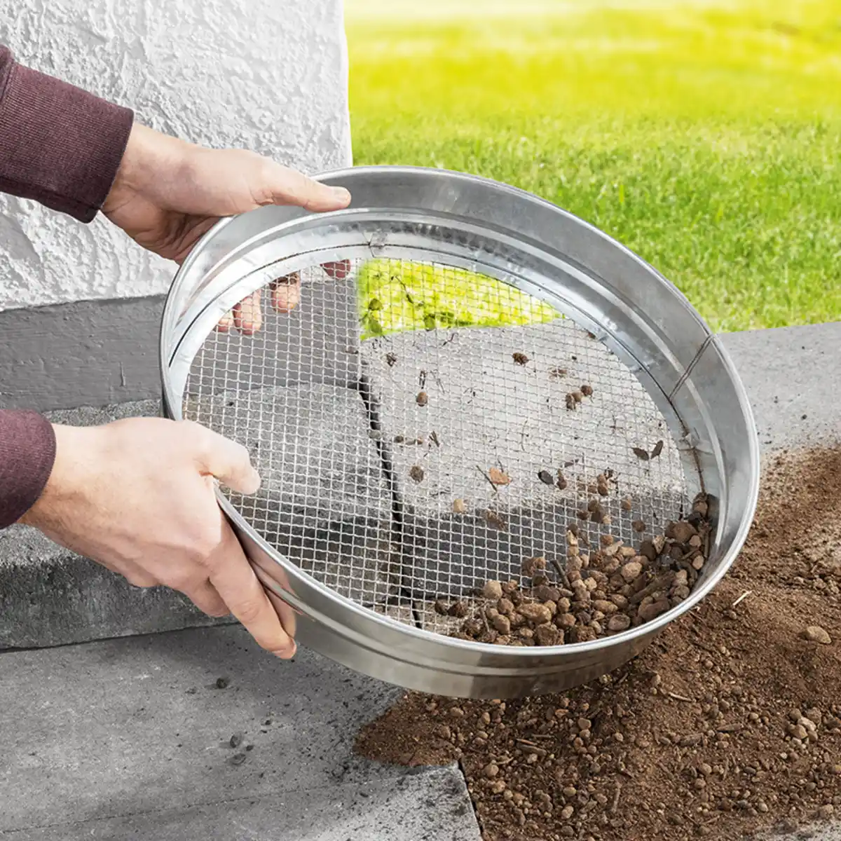 Bild 1 von Powertec Garden Gartensieb