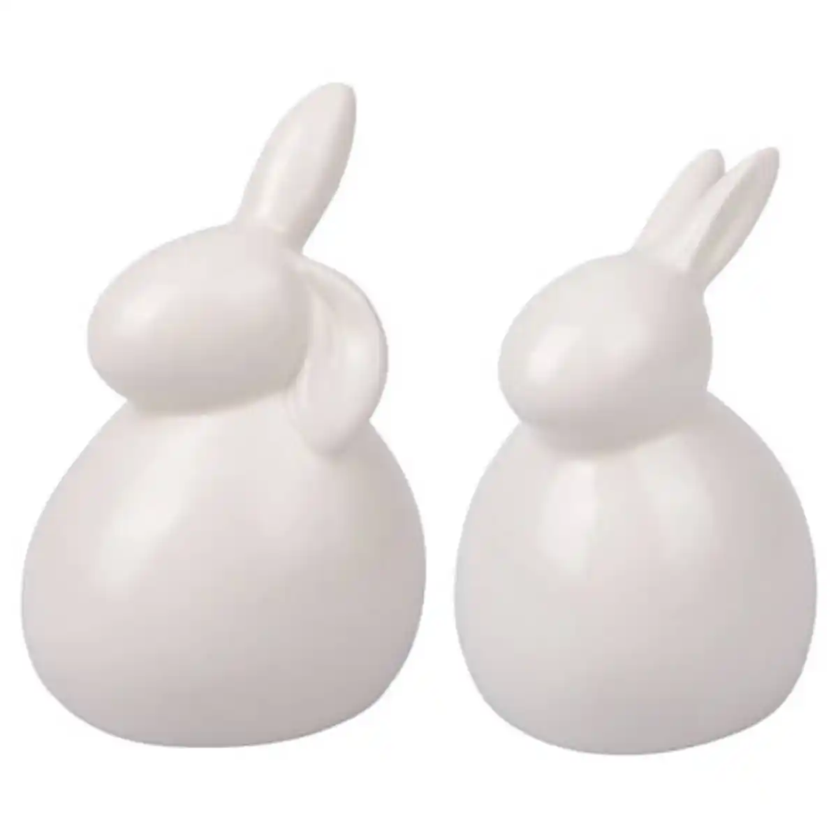 Bild 1 von HOME CREATION Osterdekoration aus Keramik, Hase, Weiß