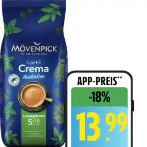 Mövenpick Kaffee ganze Bohnen
