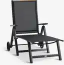 Bild 1 von Sonnenliege BREDSTEN B79xL187 schwarz