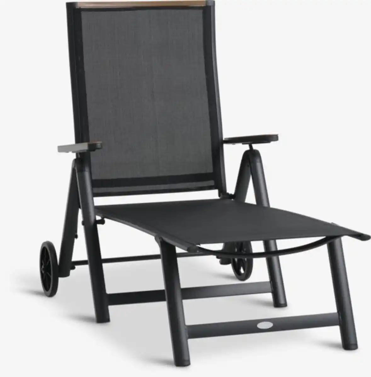 Bild 1 von Sonnenliege BREDSTEN B79xL187 schwarz
