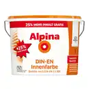 Bild 1 von Alpina Wandfarbe DIN-EN Innenfarbe Weiß matt 10 + 2,5 l