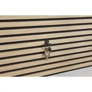 Wandhaken schwarz für Akustikpaneele 2 Stück