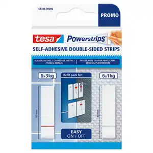 TESA Fixier Sortiment, Powerstrip Doppelklebestreifen