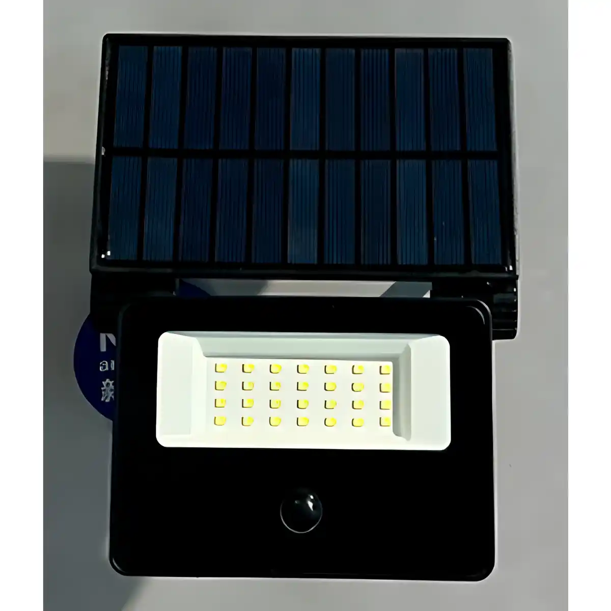 Bild 1 von CASAYA LED-Solar-Außenleuchte »Barila«, 16 W, 2000 lm, inkl. LED-Modul und Akku, Glas/Aluminium, schwarz
