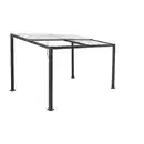 Bild 3 von Mr. GARDENER Terrassenüberdachung, BxHxT: 400 x 220/260 x 300 cm, Aluminium, anthrazit