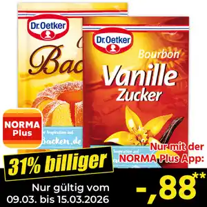 Dr. Oetker Backzutaten