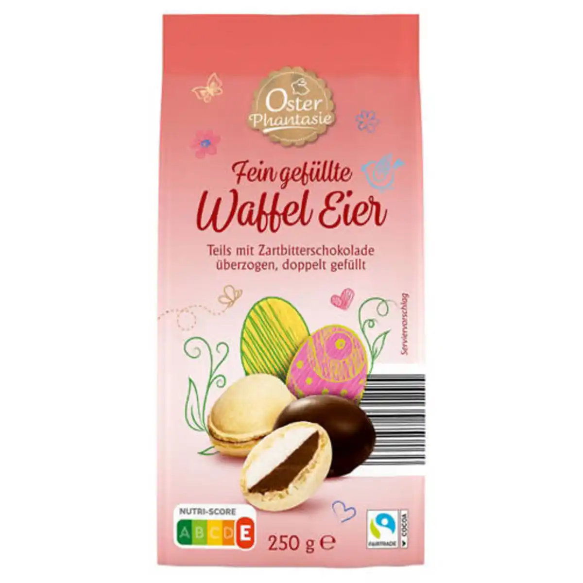 Bild 1 von OSTER PHANTASIE Waffeleier 250 g, Zartbitter