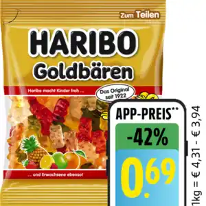 Haribo Fruchtgummi oder Lakritz