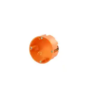 Hohlwanddose, orange, Ø 68 mm, Tiefe: 35 mm