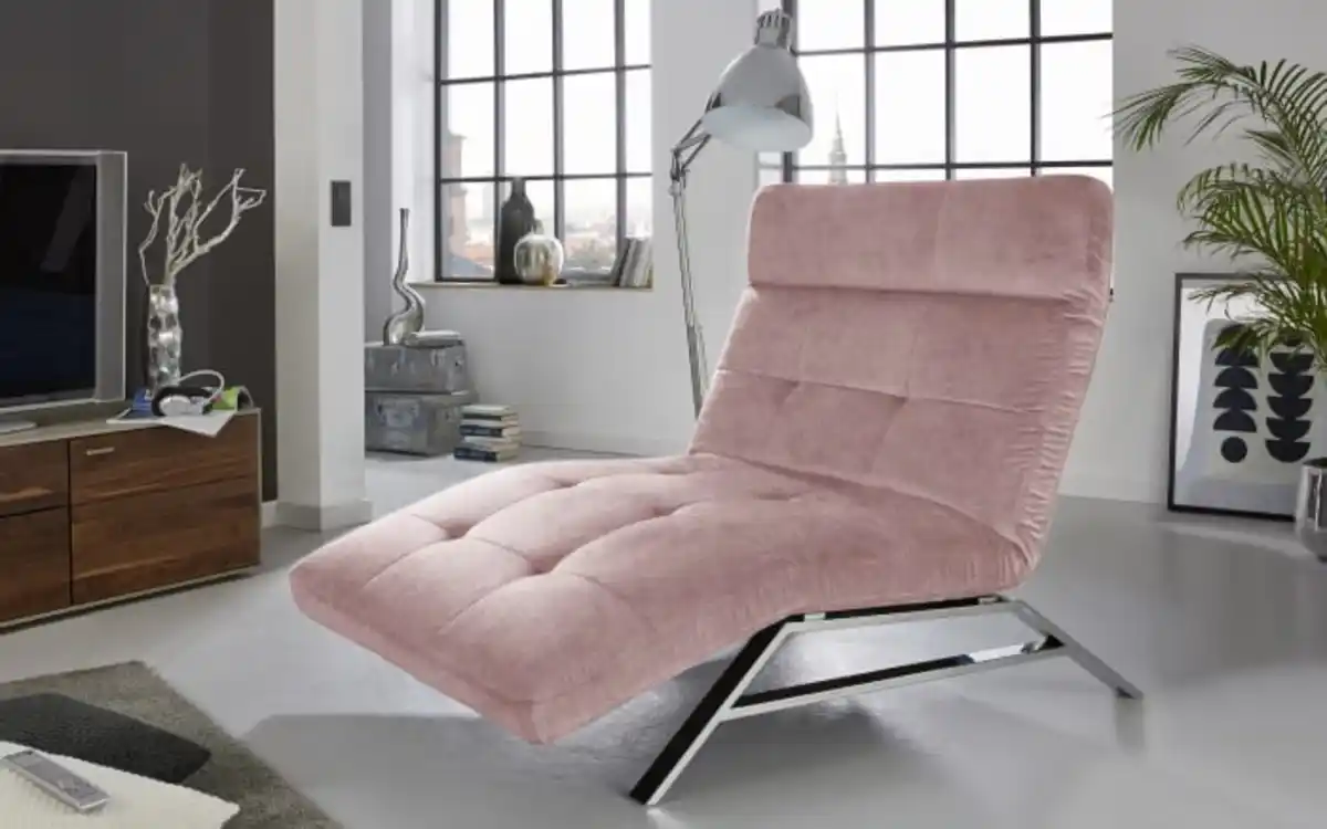 Bild 1 von Einzelliege Ranchi, rosa, inkl. motorischer Verstellung