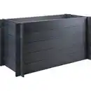 Bild 1 von WPC Hochbeet Anthrazit Stecksystem 75 cm x 70 cm x 150 cm