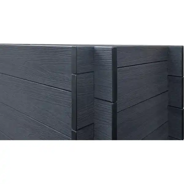 Bild 4 von WPC Hochbeet Anthrazit Stecksystem 75 cm x 70 cm x 150 cm