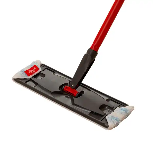 Bild 2 von VILEDA Bodenwischer-Set, mit Zweitanksystem, Microfaser/Kunststoff, schwarz/rot