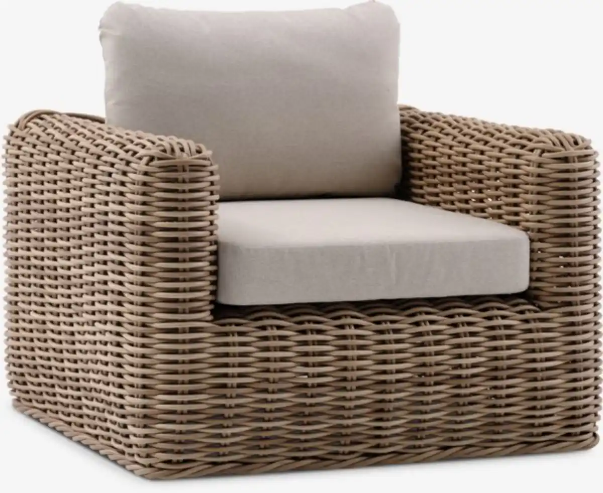 Bild 1 von Garten Lounge-Sessel EJER schnelltrocknend natur