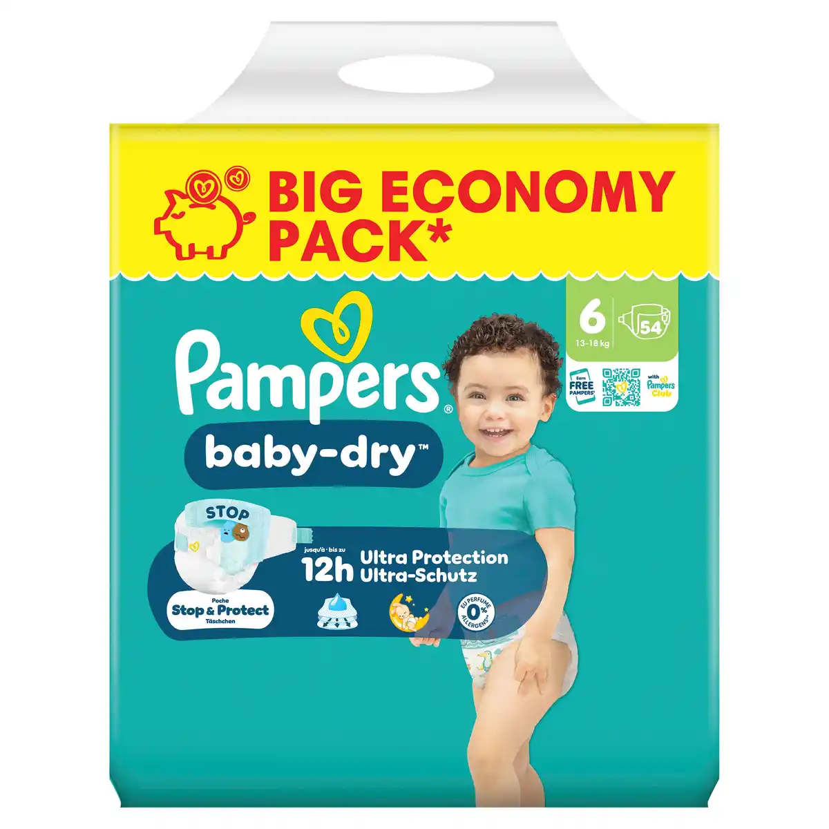 Bild 1 von Pampers Baby-Dry Windeln Gr. 6, 54 Stk