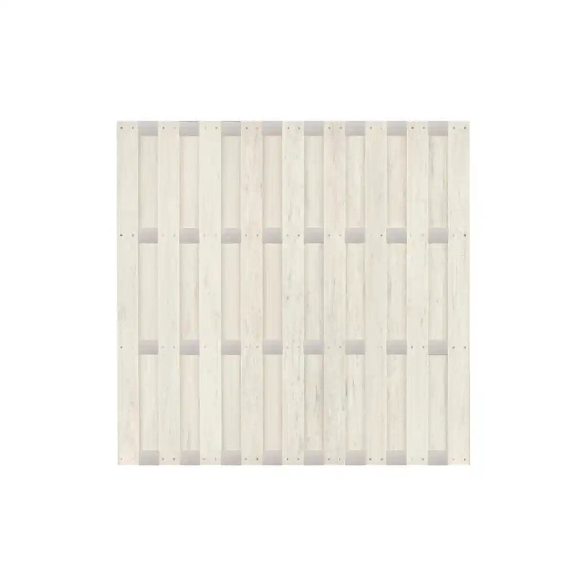Bild 2 von Mr. GARDENER Sichtschutzzaun »Ibiza«, BxH: 180 x 180 cm, bicolor weiß