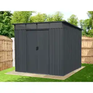 Metallgerätehaus »Lightline XXL«, mit Pultdach, BxTxH: 239 x 279 x 202 cm, anthrazit