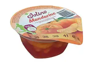 Fruchtdessert mit 27% Mandarinen in Gelee und Orangengeschma...