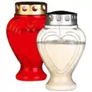 Bild 1 von Grablicht in Herzform