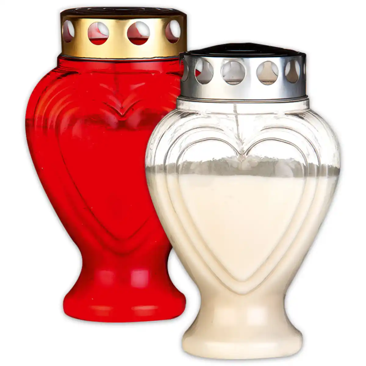 Bild 1 von Grablicht in Herzform