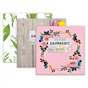 Daunasoft Motivservietten