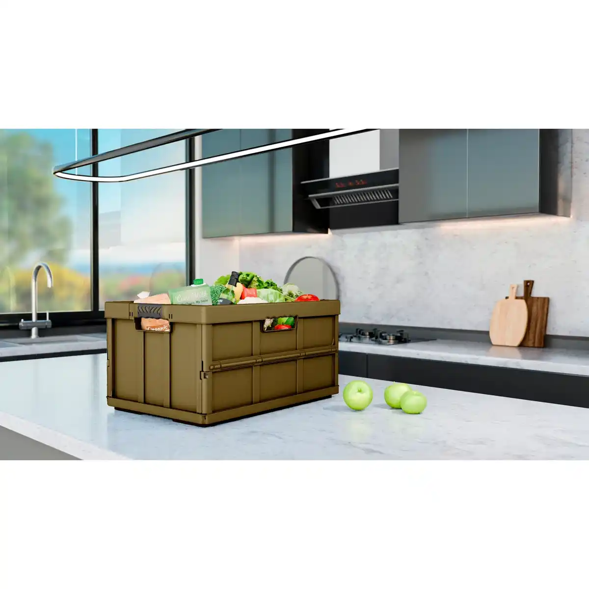 Bild 3 von KEEEPER Klappbox »Benno«, 45,0L 53,5x37,5x27,5 cm olive